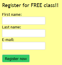 Leads form for website